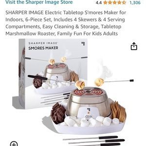 Sharper Image S’mores Maker https://a.co/d/8ZNKMZj new, in box, never opened